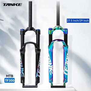 TANKE <span class=keywords><strong>Cross</strong></span> <span class=keywords><strong>Country</strong></span> vélo <span class=keywords><strong>fourche</strong></span> avant Tube baril arbre 27.5/29 "amortisseur à air couleur alliage d'aluminium <span class=keywords><strong>fourche</strong></span> à air - Product Image 2