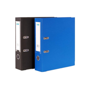 A4 <span class=keywords><strong>A5</strong></span>蓝色分类文件夹塑料纸整理器活页夹，带夹子和手指夹孔扩展整理器文件夹 - Product Image 1