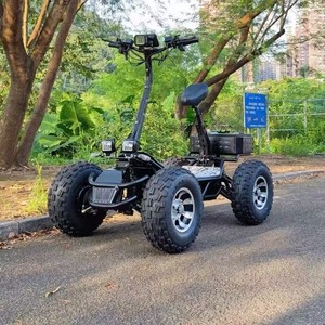 Scooter Todoterreno <span class=keywords><strong>Huisen</strong></span> 2024 con Tracción en las Cuatro Ruedas, Alta Velocidad de Subida de 60 km/h y Capacidad de Carga de 300 kg, 102 cm de Altura - Product Image 1