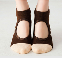 Offre Spéciale nouveaux produits Yoga Fitness exercice Grip chaussettes femmes drôle cheville chaussettes NO-SHOW chaussettes