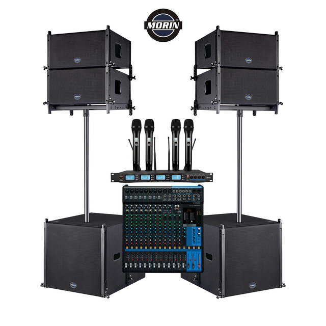 MORIN TW-10 Outdoor Show Powered 10inch Line Array TW-10 & TW-18SUB