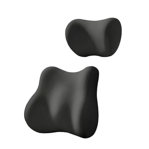 Coussin de soutien lombaire pour appuie-tête de voiture, protection des épaules et de la taille, mousse à mémoire de forme, confort pour une longue durée de siège prolongé en voiture - Product Image 1