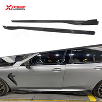 Kit de Carrocería XTREME con Divisores Laterales de Fibra de Carbono Seca TAKD y Alerón para BMW Serie 8 G16 840i M850i 2019-2023