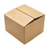 Boîte en carton ondulé 3 plis pour emballage, carton d'emballage de type B, boîte postale légère, résistante aux déchirures, pour envoi postal CE