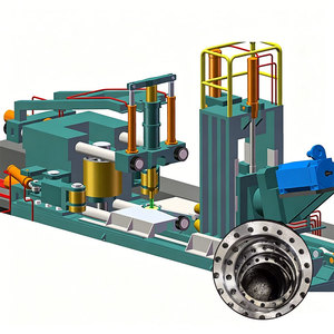 เครื่องเจาะรูในหน้าแปลน CNC สำหรับสายการผลิตหน้าแปลน - Product Image 2