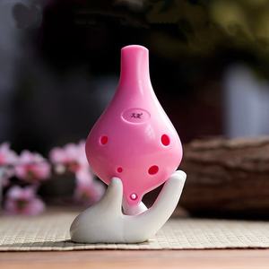 Ocarina en plastique de haute qualité, écologique, en ABS, 6 trous, tonalité Alto C, bouche plate, en résine, qualité professionnelle - Product Image 4