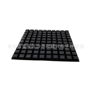 Patins en feutre auto-adhésifs Eva Furniture 8x20x20 pour support de base de rack de test - Product Image 1