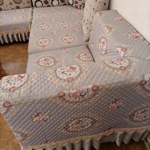 56 " - 82" <span class=keywords><strong>tissu</strong></span> de housse de <span class=keywords><strong>canapé</strong></span> thermique en chenille rembourré en coton de largeur personnalisée - Product Image 2