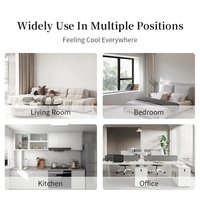 Climatiseur de fenêtre tout-en-un Midea Chine R32 R410a 9000Btu 230V 50Hz Blanc