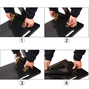 Tablero de Entrenamiento de Fútbol First Touch, Rebotador de Pared para Pases <span class=keywords><strong>en</strong></span> <span class=keywords><strong>el</strong></span> Suelo - Product Image 2