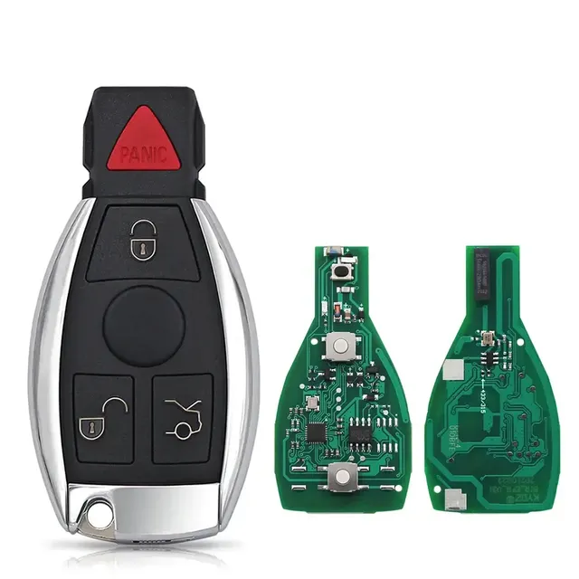Durable Auto Remote Key Fob 2 3 4 Button 315 433MHz Fit W169 W164 W204 W210 W211