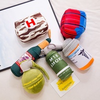Peluche réaliste PUBG en peluche courte avec rembourrage en coton PP, thème 'Eat Chicken Tonight', trousse de secours, boisson énergisante porte-bonheur, jouets doux personnalisés