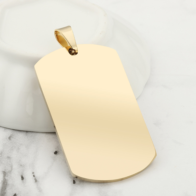 Металлическая подвеска из нержавеющей стали с термопереносной надписью, ожерелье с именем собаки, бирка для собаки, ожерелье