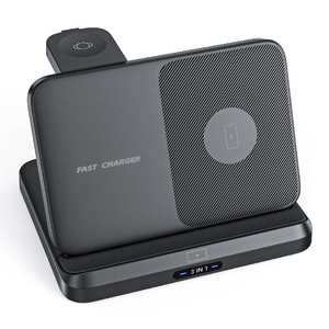 2024 caricabatterie Wireless pieghevole tre in uno tutti i modelli Sam-sung <span class=keywords><strong>Galaxy</strong></span> Z Fold/Flip compatibili con Smart PC orologi telefoni cellulari - Product Image 3