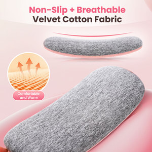 Almohadilla Eléctrica Térmica Menstrual para Mujer con Temporizador Inteligente para Alivio del Dolor de Cólicos y Cinturón Cálido para Útero Masajeador Abdominal Dirigido - Product Image 5