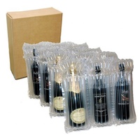 Plaque de coussin à bulles d'étanchéité, pour bouteille de vin, sac de protection pour colonne d'air gonflable, emballage en rouleau, tampon