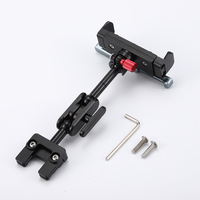 Support de téléphone flexible pour bouche d'aération et support de voiture à rotation de 360 degrés pour smartphone