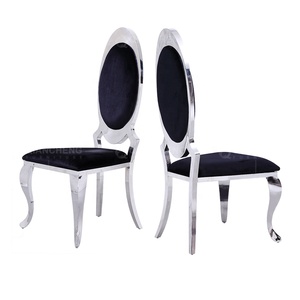 Silla de boda para banquete, venta al por mayor, <span class=keywords><strong>barata</strong></span> y verificada, de lujo, dorada - Product Image 4