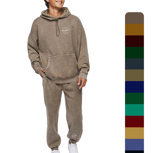 Trajes Deportivos con Lavado Ácido al Mejor Precio, Ropa Ligera de Invierno, Traje Deportivo Personalizado para Entrenamiento y Jogging - Product Image 1