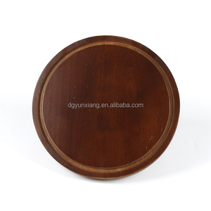 Acacia Wood Cake Stand com Lid - 12in Round Cake <span class=keywords><strong>Holder</strong></span>, 2-em-1 Sobremesa Display Set Grande Acrílico Cake Dome Cover - Product Image 6