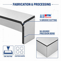Revêtement de maison-conteneur d'hôtel moderne, panneau composite en aluminium PE PVDF de 4 mm, antistatique, ignifuge, imperméable, fabricant