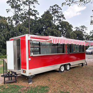 Пищевой киоск наружные прицепы полностью оборудованный грузовик с полностью оборудованной кухней, концессионный прицеп - Product Image 4