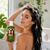 Shampo Pengontrol Minyak Sebum Balancing Clarifying Purifying untuk Rambut Berminyak dan Berlemak Perawatan Sehari-hari Unisex (Pesanan Grosir)