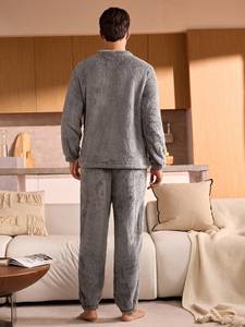 Vêtements de détente confortables pour hommes, vêtements décontractés à la mode, <span class=keywords><strong>pyjamas</strong></span> d'hiver <span class=keywords><strong>pas</strong></span> chers - Product Image 2