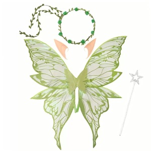 <span class=keywords><strong>Ali</strong></span> di Farfalla Colorate per Bambini, Decorazione per Feste, Cosplay, Accessori per Feste a Tema Angelico - Product Image 2