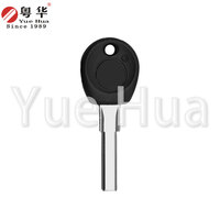 Clé à graver 305 Step Yang à double atom, à double rainure étroite, compatible avec la colle, à double rainure Step Yang, à rainure large, à clé vierge, à clé vierge à rainure moyenne convexe