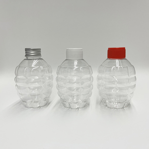 Bán Chạy Chai Hình Quả Bom Bằng Nhựa Trong Suốt 150Ml Dễ Thương Cho Đồ Uống Nước Trái Cây, Bình Đựng Bom 5 Oz Cho Trẻ Em Đất Sét Nhựa Dẻo Tự Làm - Product Image 1