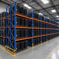 Industrieregale Lagersystem Stahl-Lagerregal Palettenregal Schwerlastregal für Fabriklagerung