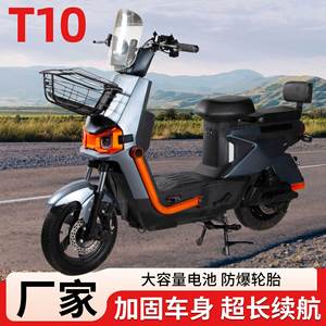 Trottinette électrique T10, batterie au plomb-acide 55 kg, freinage sur les moyeux avant et arrière, type standard, usage navetteur - Product Image 2