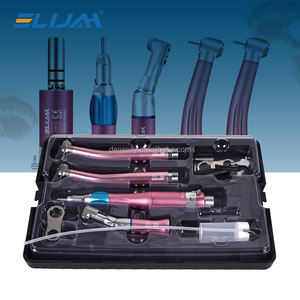 Kit de turbine dentaire à faible vitesse, moteur pneumatique, droite/à angle droit, 2/4 trous - Product Image 1