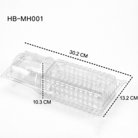 Emballage en blister en plastique PET transparent recyclable et personnalisable pour plantes