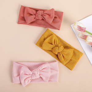 Baby Haarschmuck Einfarbige Baby Bow Stirnbänder Haar bänder für neugeborene Baby Haarschmuck Kids Opp <span class=keywords><strong>Bag</strong></span> oder Custom B.PHNE - Product Image 2
