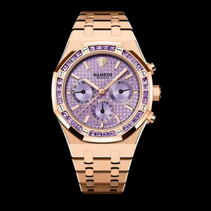 OEM Customized Stainless Steel Luxury Multifunctional Mechanical <b>Watch</b> for Me with Hangzhou Movement 5ATM Water Resistance - Product Image 2