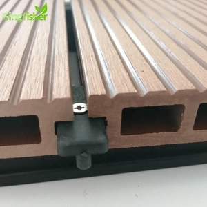 Thiết kế hiện đại ngoài trời Gỗ nhựa composite decking Board Clips Hidden Fastener/snap clip Fastener đen dễ dàng cài đặt - Product Image 4