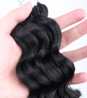 Nouvelle conception de cheveux au crochet Gogo Curls, cheveux à tresser au crochet Ocean Wave Big Deep Curl