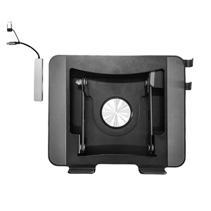 Soporte para Portátil 2025 con Hub USB y Soporte para Teléfono, de Acero al Carbono, Altura Ajustable, Portátil, con Puerto USB - Product Image 6