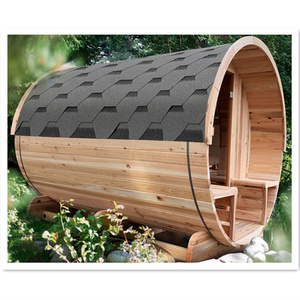 Sauna de Exterior de Lujo con Vista Ultra Clara para 4 Personas, para Uso en <span class=keywords><strong>Terraza</strong></span>, con <span class=keywords><strong>Estufa</strong></span> - Product Image 2