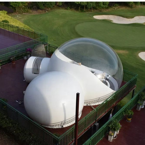 Grande maison dôme gonflable à installation rapide avec filet de sécurité pour les fêtes de jardin en famille Événements en plein air Tente dôme gonflable - Product Image 2