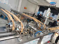 Machine à fabriquer des biscuits sandwich Skywin avec un emballage à haute vitesse