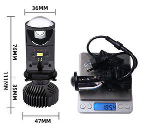 Bóng đèn pha LED 18000Lm 72W 12V 3570 CSP BI LED H4 có thấu kính Projector bán buôn cho hệ thống chiếu sáng xe máy ô tô - Product Image 1