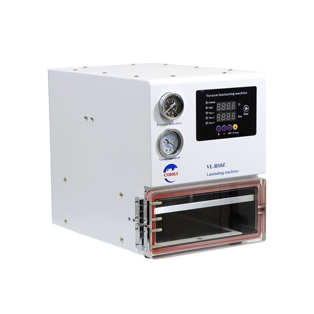 CNholy Vl-H10Z Edge Flat Panel Screen Refurbished OCA LCD Lamination Machine with 1-Year Warranty 220V Pump 240x170mm