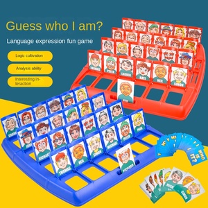 Jeu de cartes éducatif interactif familial « Devinez qui ? » très populaire, jeu de société logique de table pour enfants, jouets de fête parent-enfant - Product Image 3