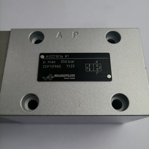 Vannes Solénoïdes Hydrauliques Originales Wandfluh AS22101A-G24 - Product Image 1