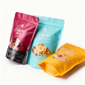 Sachets Doypack imprimés par gravure CM, refermables, en Mylar de qualité alimentaire, pour l'emballage alimentaire, les snacks, les noix et les aliments pour animaux de compagnie - Product Image 1