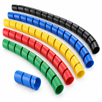 Tube spiralé flexible en polypropylène pour la gestion des câbles des machines industrielles