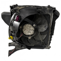 Pour Porsche Macan 95B Intercooler, Ventilateur Électrique, Kit de Refroidissement d'Admission Turbo, Refroidisseur d'Air de Charge, Radiateur, Petit Réservoir d'Eau OEM